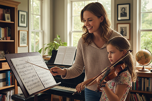 Гувернантка с музыкальным образованием