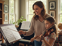 Гувернантка с музыкальным образованием